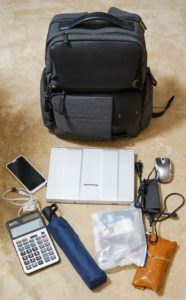 公認会計士のバッグの中身